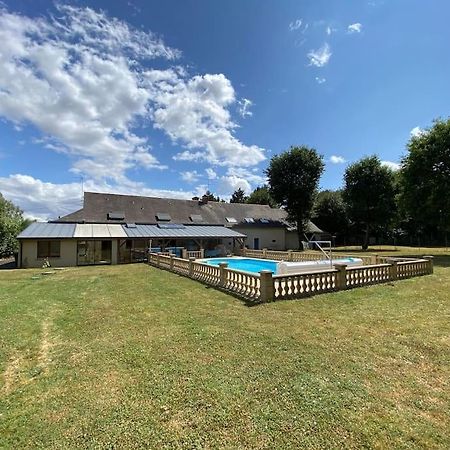 Le Cabaret Paisible Avec Piscine Villa Montierchaume Exteriör bild